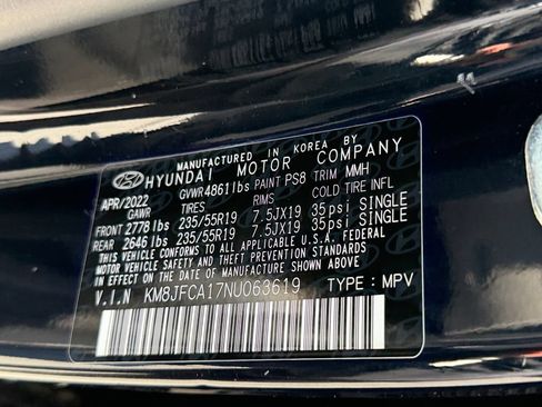 Used 2022 Hyundai Tucson SEL w/ Cargo Package AWD/4WD image 30