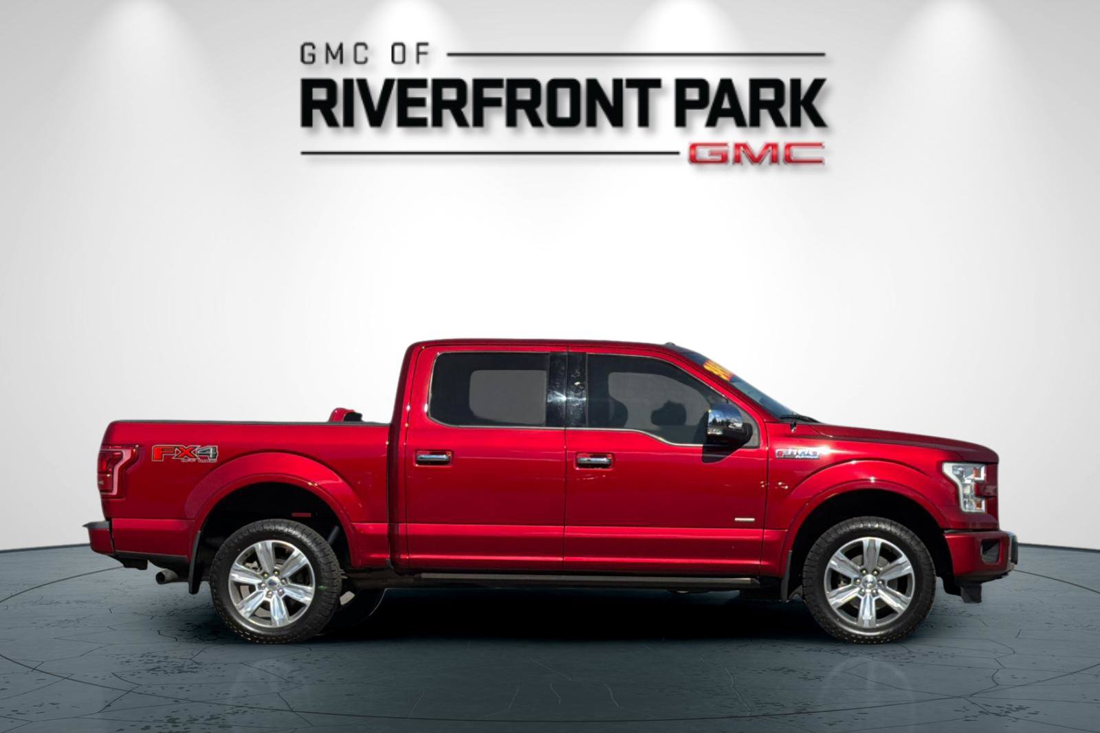 Used 2015 Ford F150 Platinum w/ Max Trailer Tow Package AWD/4WD image 2