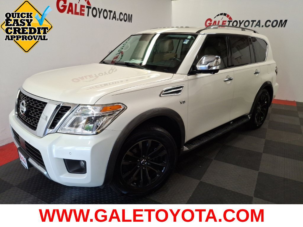 Used 2018 Nissan Armada Platinum w/ Captain Seat Package RWD image 1
