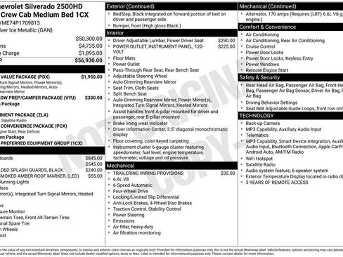 Used 2023 Chevrolet Silverado 2500 Custom w/ Custom Value Package AWD/4WD image 25