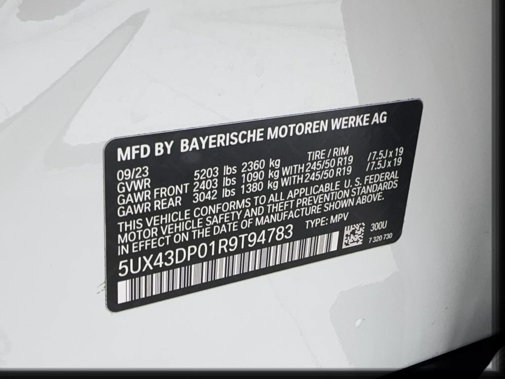 Used 2024 BMW X3 sDrive30i w/ Convenience Package RWD image 54