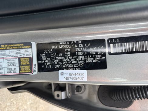 Used 2025 Kia K4 EX image 20