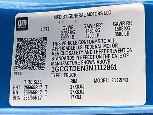 Used 2022 Chevrolet Colorado Z71 w/ Safety Package AWD/4WD image 30