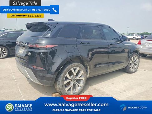 Used 2020 Land Rover Range Rover Evoque SE AWD/4WD image 4