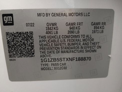 Used 2022 Chevrolet Malibu LS FWD image 33