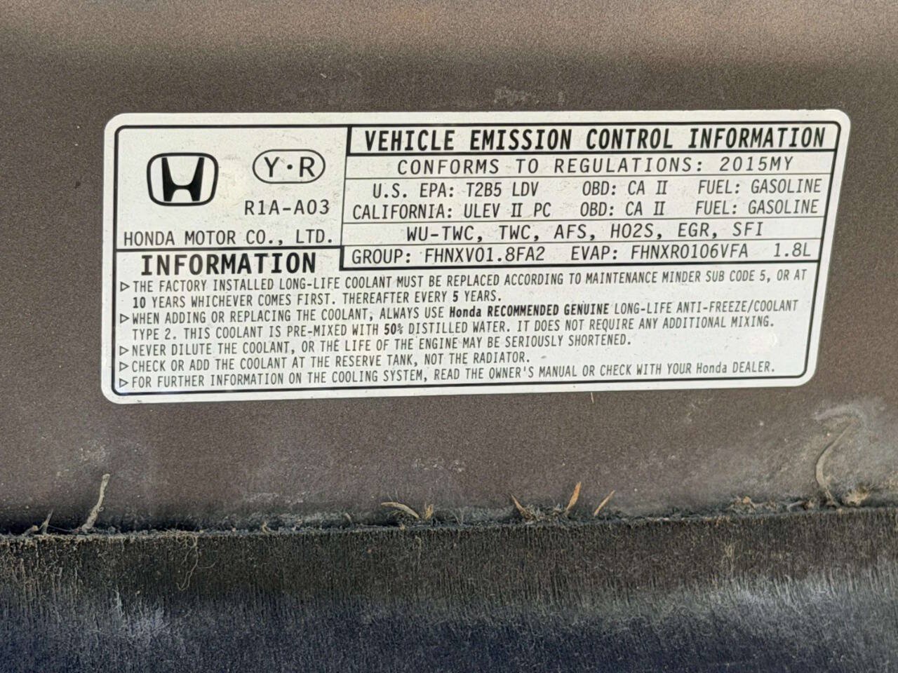 Used 2015 Honda Civic LX image 14
