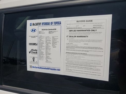 Used 2024 Kia Carnival EX FWD image 7