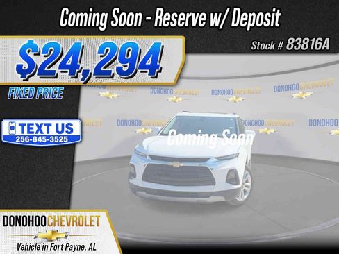 Used 2020 Chevrolet Blazer LT w/ Sound & Technology Package FWD image 1