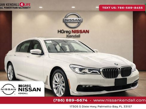 Used 2018 BMW 740i xDrive AWD/4WD image 1