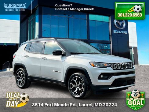 Used 2025 Jeep Compass Limited AWD/4WD image 1