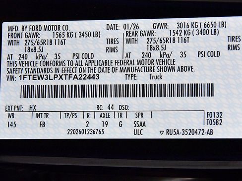 New 2026 Ford F150 XLT w/ Mobile Office Package image 15