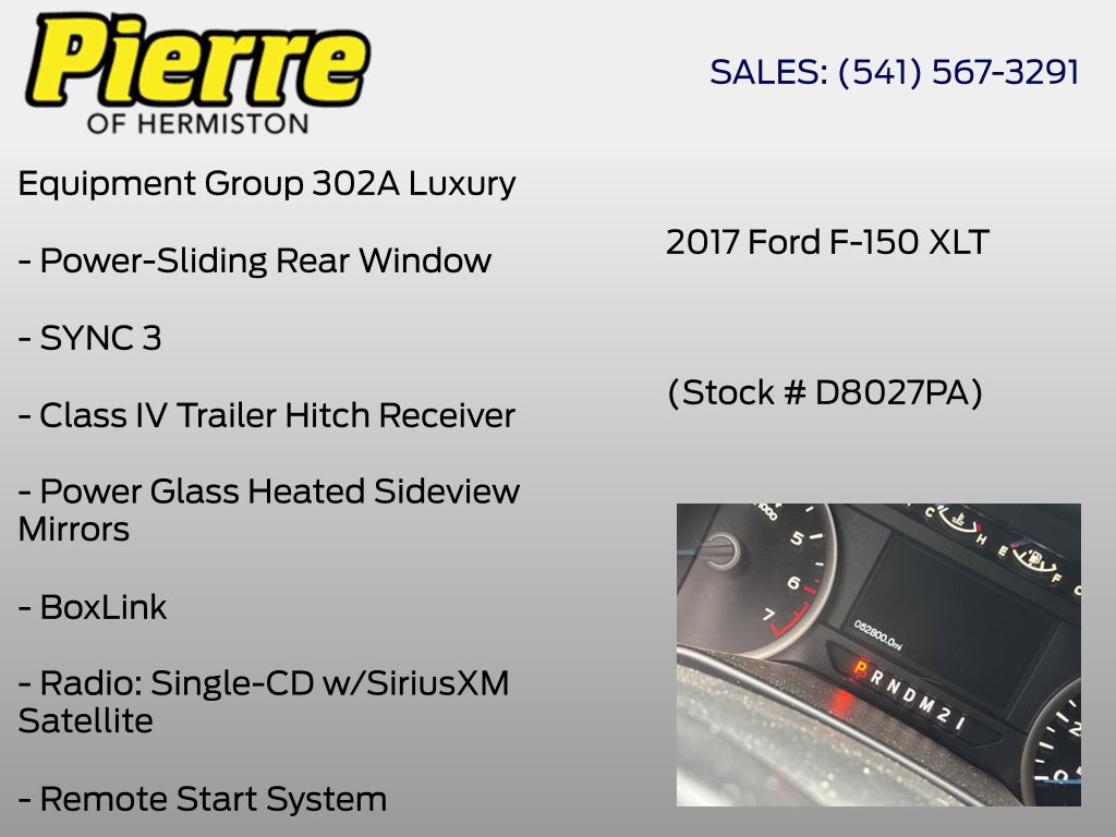 Used 2017 Ford F150 XLT w/ Equipment Group 302A Luxury AWD/4WD image 6