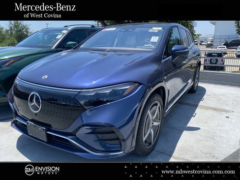 Used 2023 Mercedes-Benz EQS 450+ 4MATIC SUV w/ AMG Line Exterior Package image 1