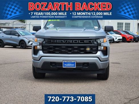 Used 2026 Chevrolet Silverado 1500 Custom w/ Turbomax Blackout Package AWD/4WD image 8