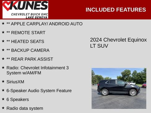 Used 2024 Chevrolet Equinox LT AWD/4WD image 2