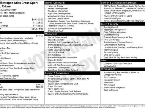 Used 2024 Volkswagen Atlas Cross Sport SEL R-Line AWD/4WD image 36