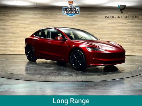 Used 2025 Tesla Model 3 Long Range RWD image 1