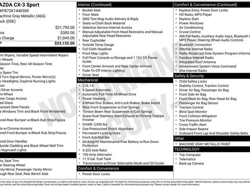 Used 2019 MAZDA CX-3 Sport image 6