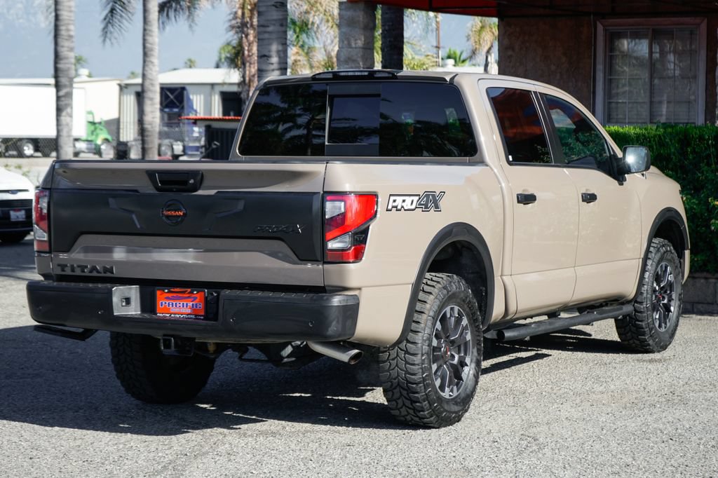 Used 2021 Nissan Titan PRO-4X w/ Pro-4x Utility Package AWD/4WD image 10