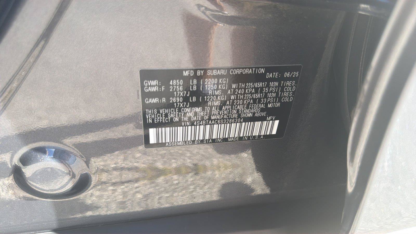Used 2025 Subaru Outback w/ Popular Package #1A AWD/4WD image 25