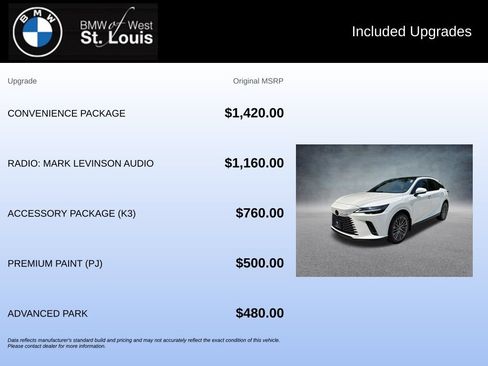 Used 2025 Lexus RX 450h AWD w/ Convenience Package image 20