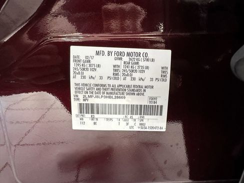 Used 2017 Lincoln MKX Reserve w/ Luxury Package image 69