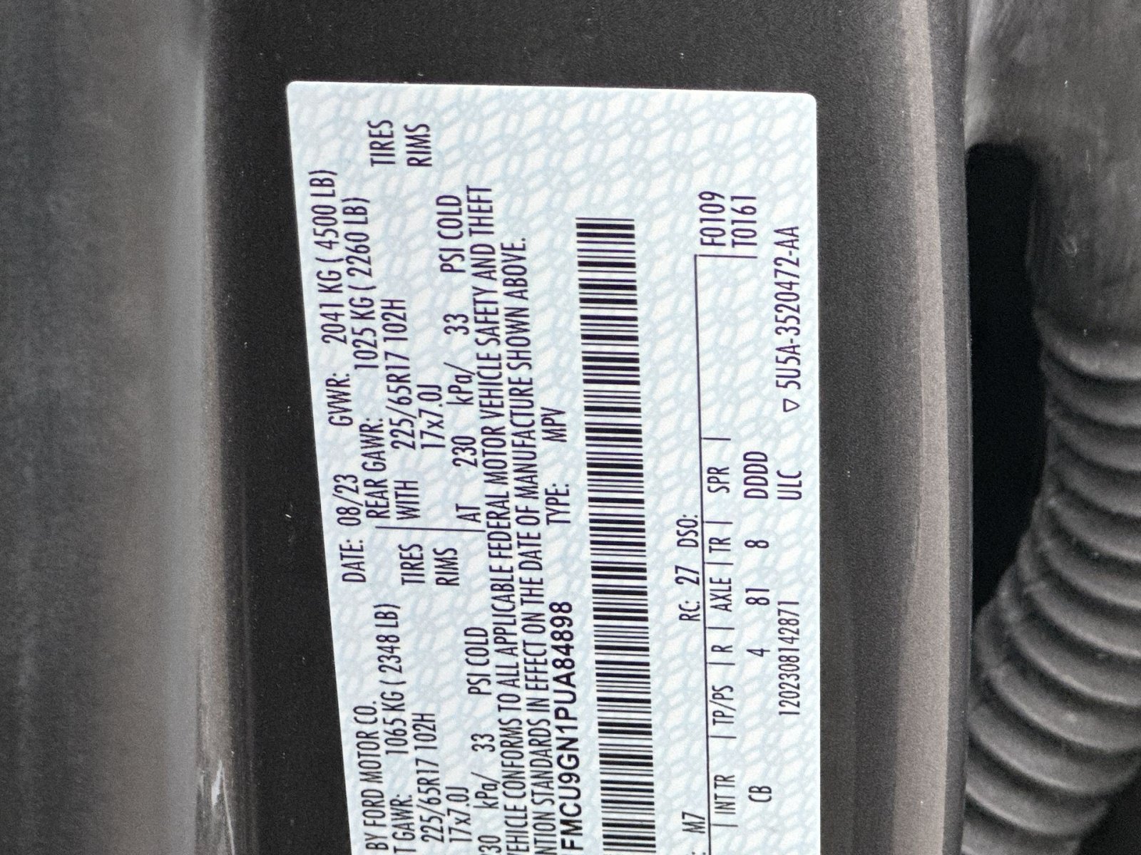 Used 2023 Ford Escape Active w/ Tech Pack #2 AWD/4WD image 37