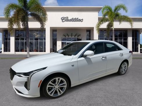 Certified 2022 Cadillac CT4 Luxury w/ Sun And Sound Package RWD image 6
