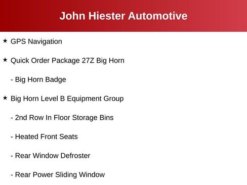 Used 2024 RAM 1500 Big Horn AWD/4WD image 4