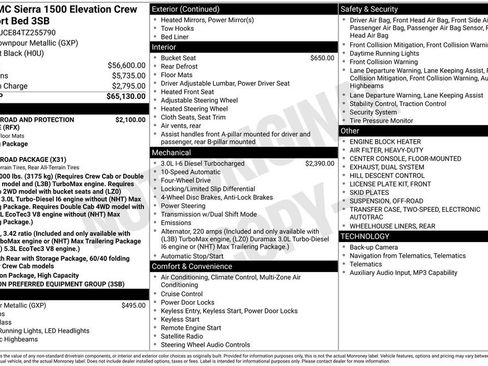 New 2026 GMC Sierra 1500 Elevation AWD/4WD image 50