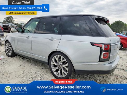 Used 2019 Land Rover Range Rover HSE AWD/4WD image 3