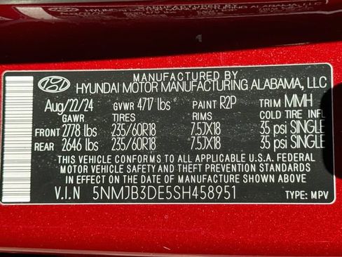 Used 2025 Hyundai Tucson SEL FWD image 31