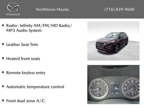 Used 2017 Hyundai Tucson Limited AWD/4WD image 2