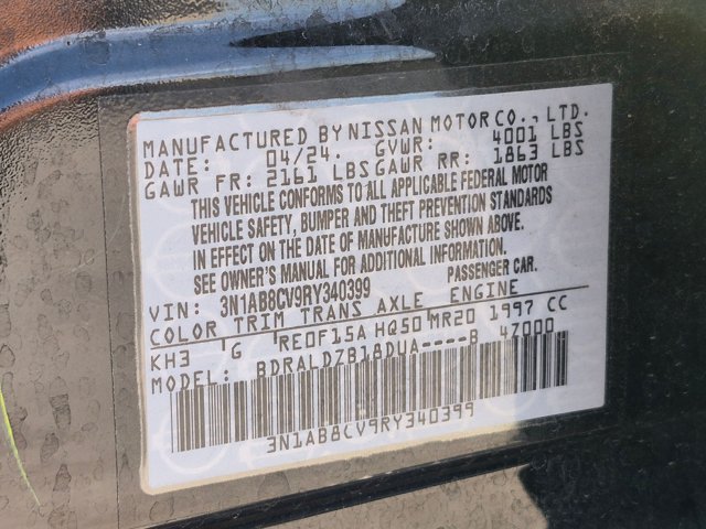Used 2024 Nissan Sentra SV FWD image 24