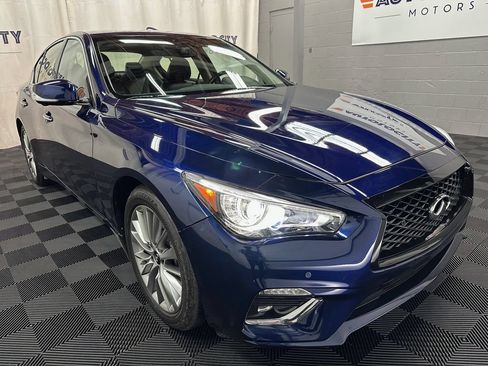 Used 2022 INFINITI Q50 Luxe w/ Cargo Package AWD/4WD image 2