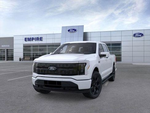 New 2025 Ford F150 Lightning Platinum w/ Dark Elements Package AWD/4WD image 2