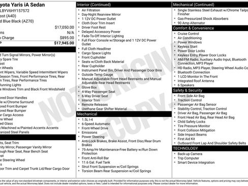 Used 2017 Toyota Yaris iA image 36