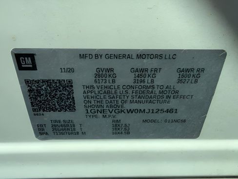 Used 2021 Chevrolet Traverse LT AWD/4WD image 49
