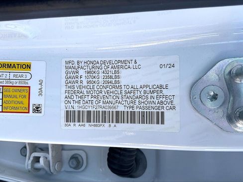 Used 2024 Honda Accord LX image 34
