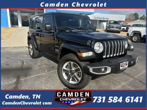 Used 2023 Jeep Wrangler Sahara image 1