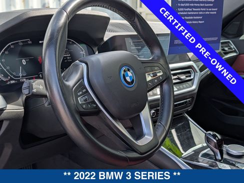 Used 2022 BMW 330e w/ Convenience Package RWD image 21