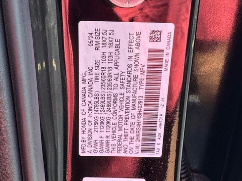 Certified 2025 Honda CR-V EX-L image 28
