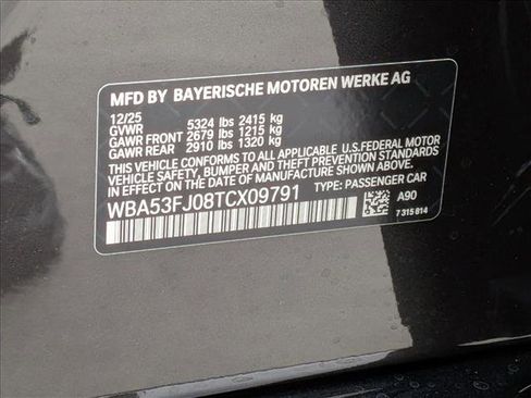 Used 2026 BMW 530i xDrive w/ M Sport Package AWD/4WD image 20