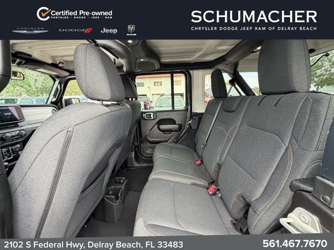 Certified 2024 Jeep Wrangler Unlimited Sport AWD/4WD image 14
