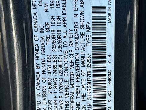 Certified 2024 Honda CR-V EX-L image 26