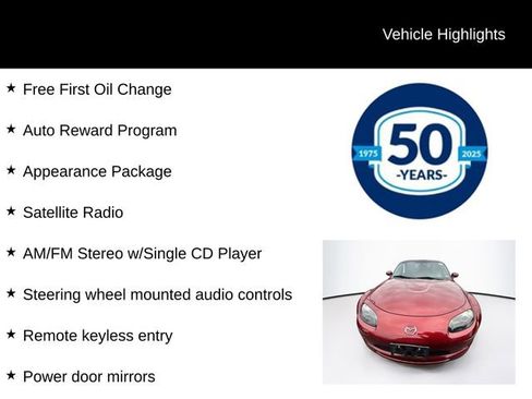 Used 2007 MAZDA MX-5 Miata Touring w/ Appearance Pkg image 5