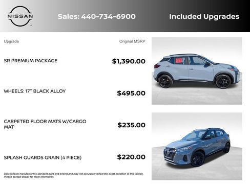 Certified 2023 Nissan Kicks SR w/ SR Premium Package FWD image 8