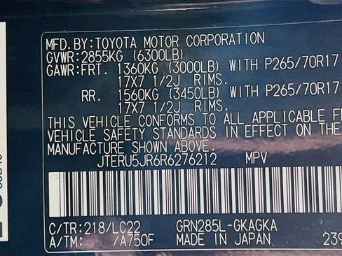 Certified 2024 Toyota 4Runner TRD Off-Road Premium w/ Off Road Premium Plus Package AWD/4WD image 29