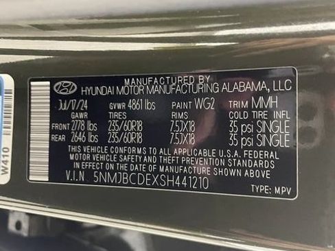 Used 2025 Hyundai Tucson SEL AWD/4WD image 26