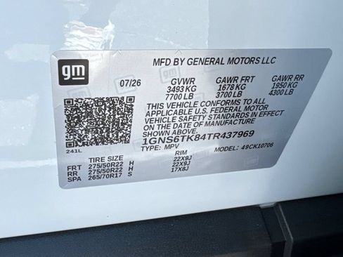 New 2026 Chevrolet Tahoe High Country AWD/4WD image 34